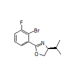 (S)-2-(2-Bromo-3-fluorophenyl)-4-isopropyl-4,5-dihydrooxazole