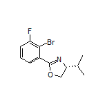 (R)-2-(2-Bromo-3-fluorophenyl)-4-isopropyl-4,5-dihydrooxazole