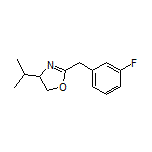 2-(3-Fluorobenzyl)-4-isopropyl-4,5-dihydrooxazole