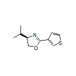 (R)-4-Isopropyl-2-(thiophen-3-yl)-4,5-dihydrooxazole