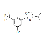 2-[3-Bromo-5-(trifluoromethyl)phenyl]-4-isopropyl-4,5-dihydrooxazole
