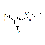 (S)-2-[3-Bromo-5-(trifluoromethyl)phenyl]-4-isopropyl-4,5-dihydrooxazole
