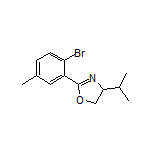 2-(2-Bromo-5-methylphenyl)-4-isopropyl-4,5-dihydrooxazole
