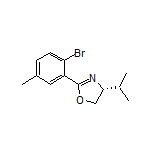 (R)-2-(2-Bromo-5-methylphenyl)-4-isopropyl-4,5-dihydrooxazole