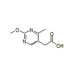 2-(2-Methoxy-4-methylpyrimidin-5-yl)acetic Acid