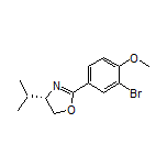 (S)-2-(3-Bromo-4-methoxyphenyl)-4-isopropyl-4,5-dihydrooxazole