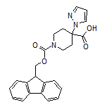 1-Fmoc-4-(1-pyrazolyl)piperidine-4-carboxylic Acid