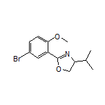 2-(5-Bromo-2-methoxyphenyl)-4-isopropyl-4,5-dihydrooxazole