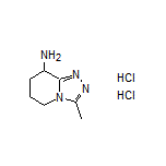 3-Methyl-5,6,7,8-tetrahydro-[1,2,4]triazolo[4,3-a]pyridin-8-amine Dihydrochloride