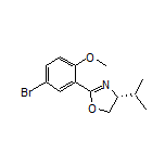 (R)-2-(5-Bromo-2-methoxyphenyl)-4-isopropyl-4,5-dihydrooxazole