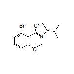 2-(2-Bromo-6-methoxyphenyl)-4-isopropyl-4,5-dihydrooxazole