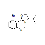 (S)-2-(2-Bromo-6-methoxyphenyl)-4-isopropyl-4,5-dihydrooxazole