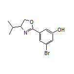 3-Bromo-5-(4-isopropyl-4,5-dihydrooxazol-2-yl)phenol