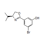 (S)-3-Bromo-5-(4-isopropyl-4,5-dihydrooxazol-2-yl)phenol