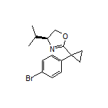 (S)-2-[1-(4-Bromophenyl)cyclopropyl]-4-isopropyl-4,5-dihydrooxazole