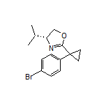 (R)-2-[1-(4-Bromophenyl)cyclopropyl]-4-isopropyl-4,5-dihydrooxazole