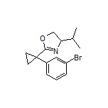 2-[1-(3-Bromophenyl)cyclopropyl]-4-isopropyl-4,5-dihydrooxazole