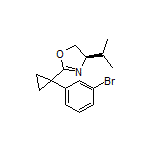 (R)-2-[1-(3-Bromophenyl)cyclopropyl]-4-isopropyl-4,5-dihydrooxazole