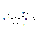 (S)-2-(2-Bromo-5-nitrophenyl)-4-isopropyl-4,5-dihydrooxazole