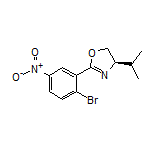 (R)-2-(2-Bromo-5-nitrophenyl)-4-isopropyl-4,5-dihydrooxazole
