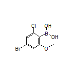 4-Bromo-2-chloro-6-methoxyphenylboronic Acid