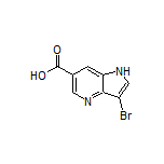 3-Bromo-4-azaindole-6-carboxylic Acid
