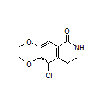 5-Chloro-6,7-dimethoxy-3,4-dihydroisoquinolin-1(2H)-one