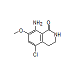 8-Amino-5-chloro-7-methoxy-3,4-dihydroisoquinolin-1(2H)-one