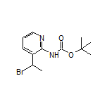 3-(1-Bromoethyl)-N-Boc-pyridin-2-amine