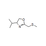 4-Isopropyl-2-[(methylthio)methyl]-4,5-dihydrooxazole
