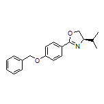 (R)-2-[4-(Benzyloxy)phenyl]-4-isopropyl-4,5-dihydrooxazole