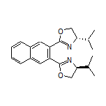 2,3-Bis[(S)-4-isopropyl-4,5-dihydrooxazol-2-yl]naphthalene
