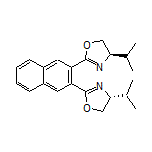 2,3-Bis[(R)-4-isopropyl-4,5-dihydrooxazol-2-yl]naphthalene