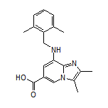 8-[(2,6-Dimethylbenzyl)amino]-2,3-dimethylimidazo[1,2-a]pyridine-6-carboxylic Acid