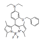 10-[2-(Benzyloxy)-4-(diethylamino)phenyl]-5,5-difluoro-1,3,7,9-tetramethyl-5H-dipyrrolo[1,2-c:2’,1’-f][1,3,2]diazaborinin-4-ium-5-uide