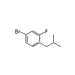 4-Bromo-2-fluoro-1-isobutylbenzene