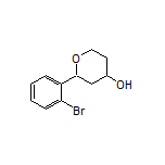 2-(2-Bromophenyl)tetrahydro-2H-pyran-4-ol