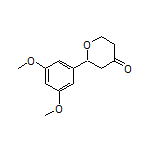 2-(3,5-Dimethoxyphenyl)dihydro-2H-pyran-4(3H)-one
