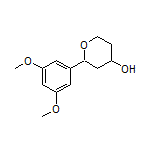 2-(3,5-Dimethoxyphenyl)tetrahydro-2H-pyran-4-ol