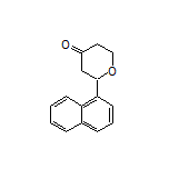 2-(Naphthalen-1-yl)dihydro-2H-pyran-4(3H)-one