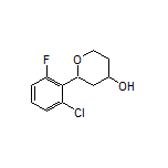 2-(2-Chloro-6-fluorophenyl)tetrahydro-2H-pyran-4-ol