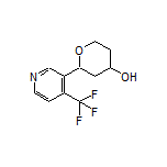 2-[4-(Trifluoromethyl)pyridin-3-yl]tetrahydro-2H-pyran-4-ol