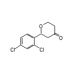 2-(2,4-Dichlorophenyl)dihydro-2H-pyran-4(3H)-one