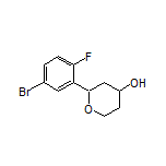 2-(5-Bromo-2-fluorophenyl)tetrahydro-2H-pyran-4-ol