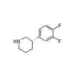 (S)-3-(3,4-Difluorophenyl)piperidine