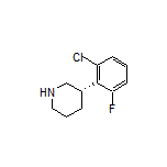 (S)-3-(2-Chloro-6-fluorophenyl)piperidine
