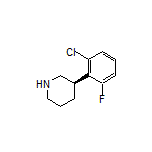(R)-3-(2-Chloro-6-fluorophenyl)piperidine