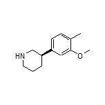 (R)-3-(3-Methoxy-4-methylphenyl)piperidine