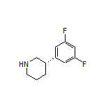 (S)-3-(3,5-Difluorophenyl)piperidine
