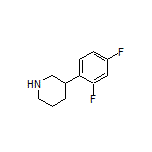 3-(2,4-Difluorophenyl)piperidine
